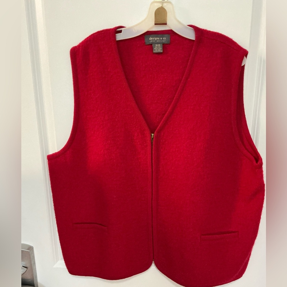 Size 18-20 boiled wool vest